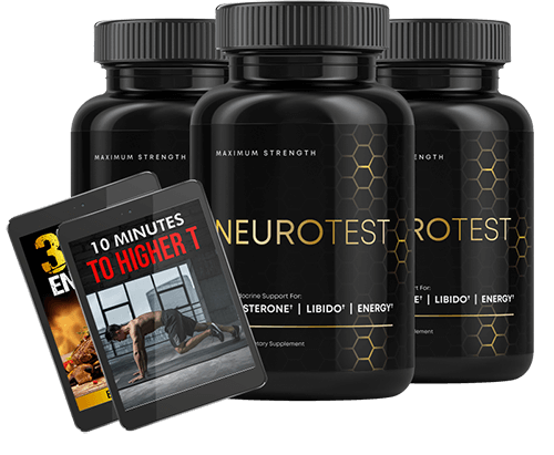NeuroTest 3 bottle package with free bonuses